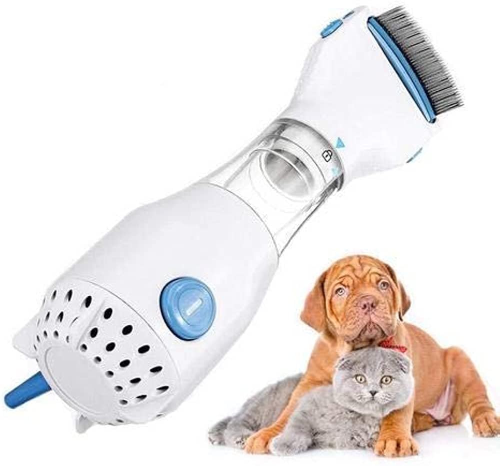 Peigne électrique anti-poux conçu pour aspirer