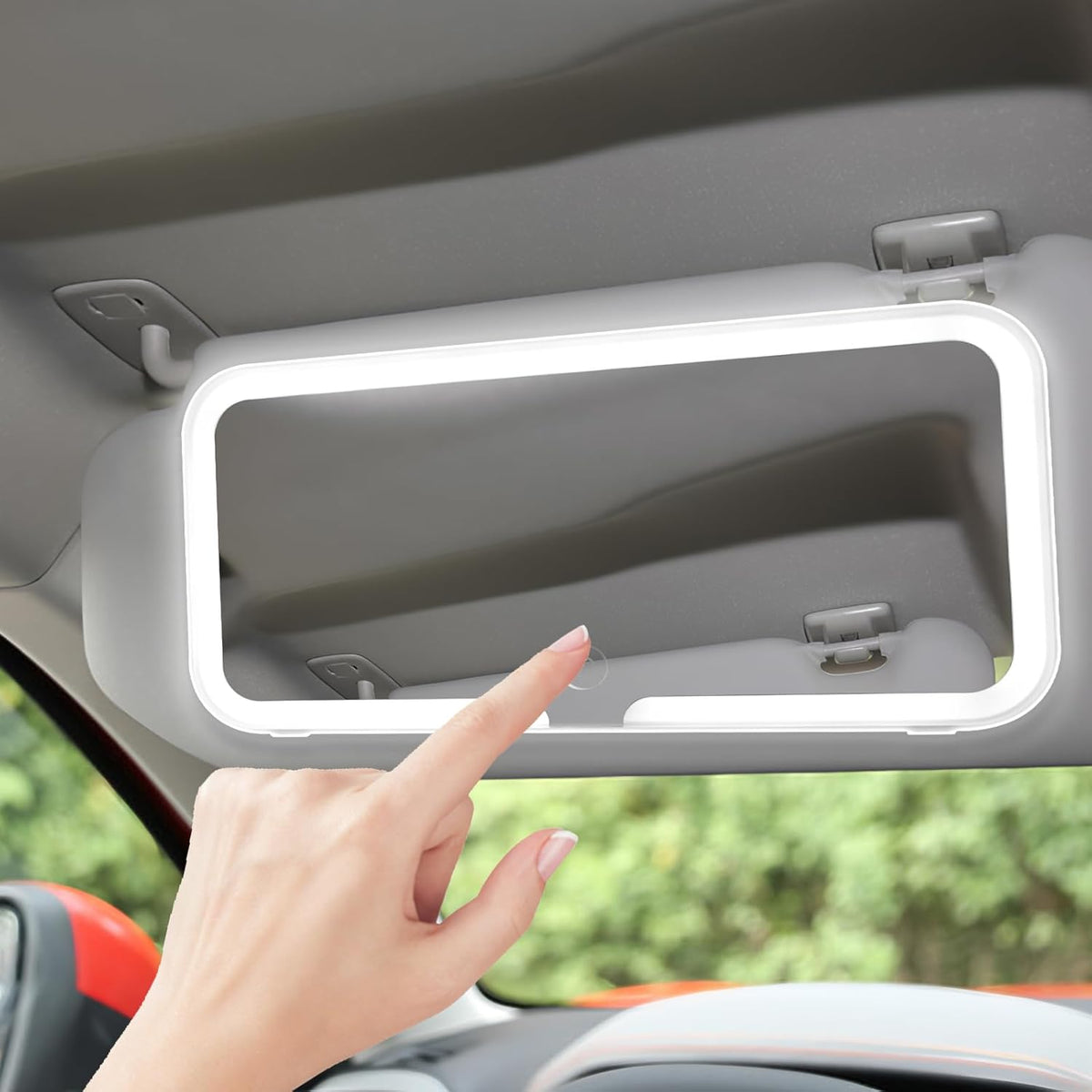 Miroir pare-soleil de voiture