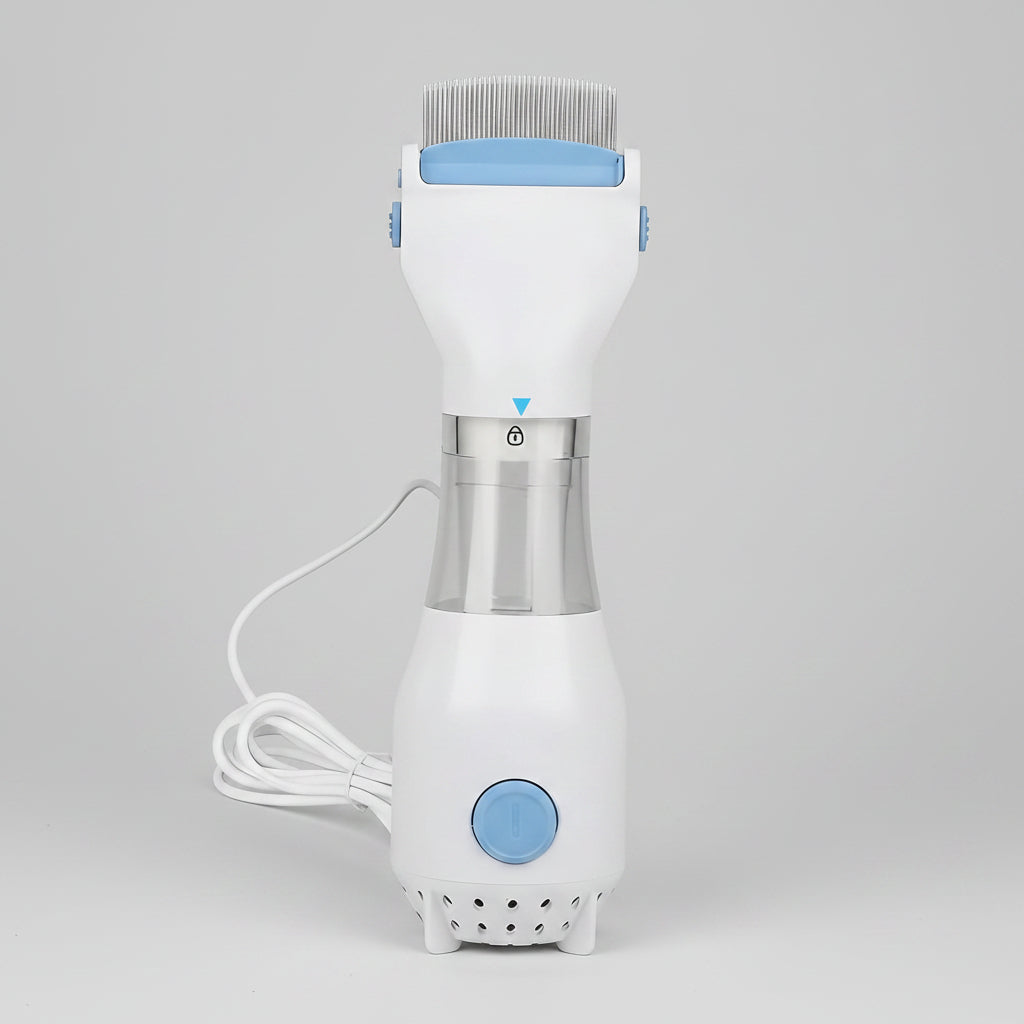 Peigne électrique anti-poux conçu pour aspirer