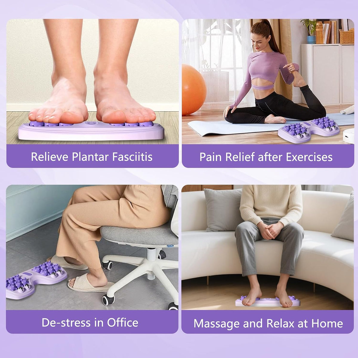 Rouleau de massage pour les pied