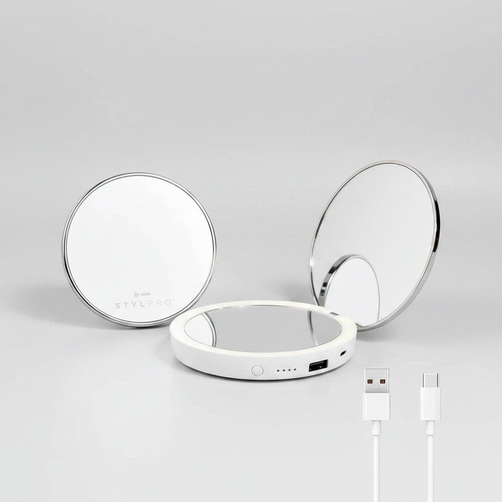 Miroir led avec powerbank