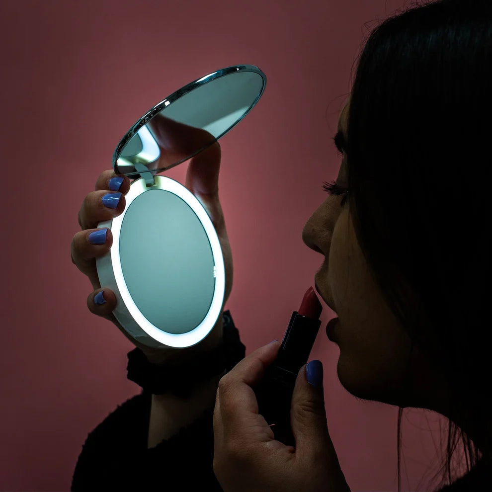 Miroir led avec powerbank