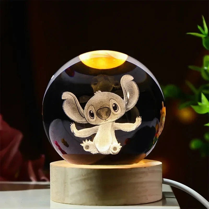 Boule de Cristal Sculptée Globe