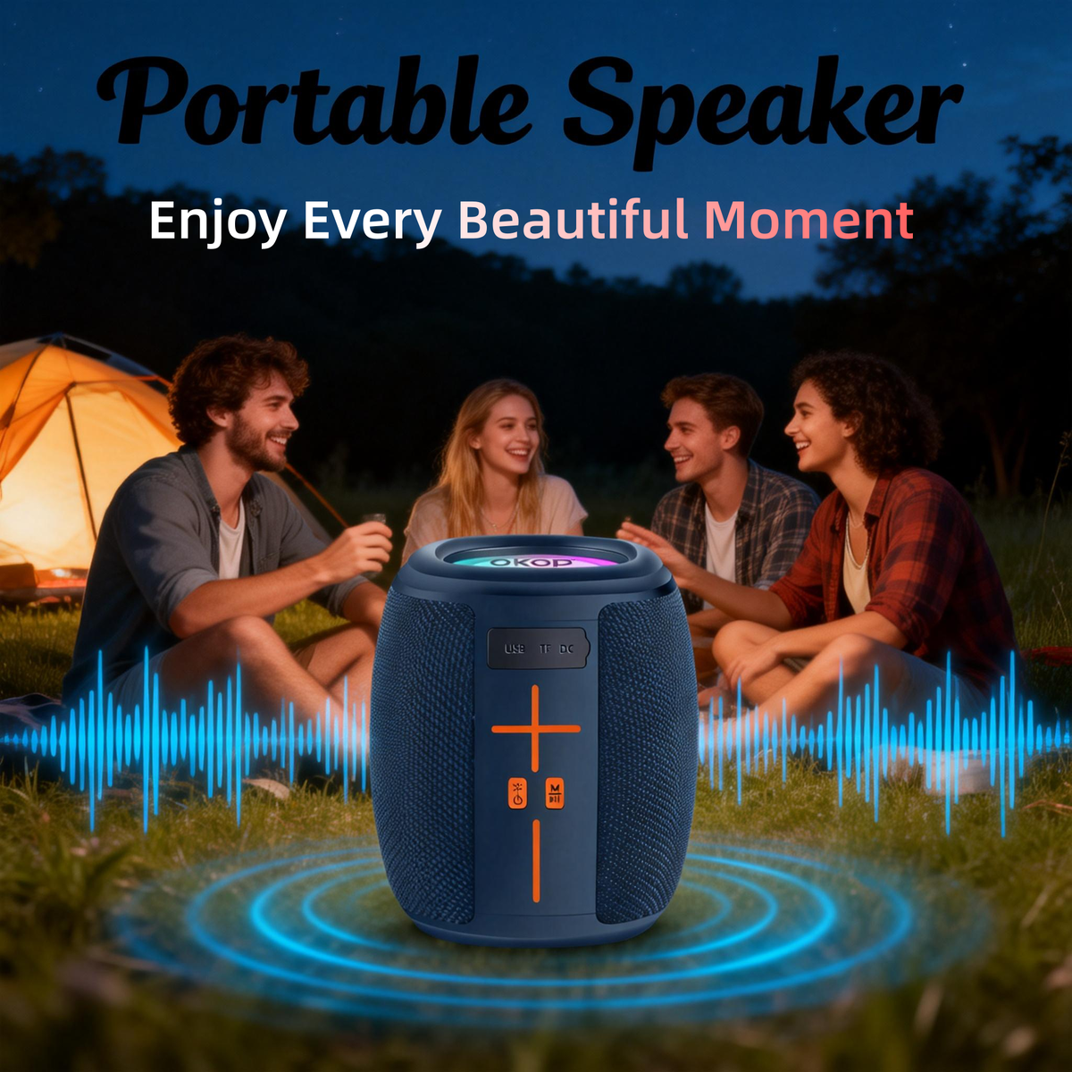 Enceinte Bluetooth portable OKOP