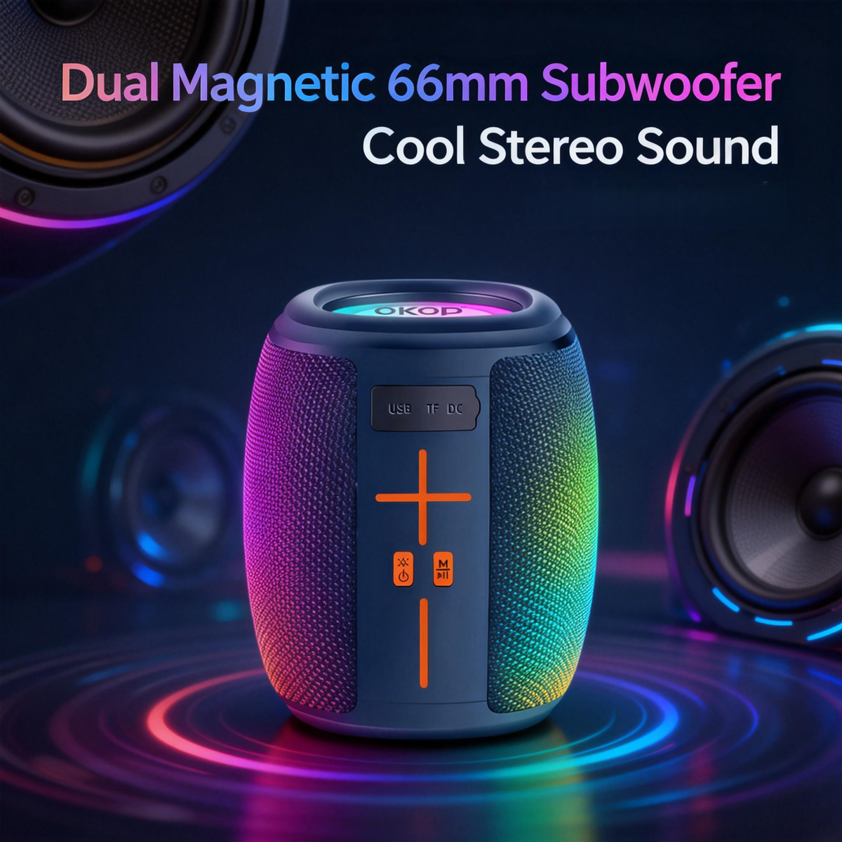 Enceinte Bluetooth portable OKOP
